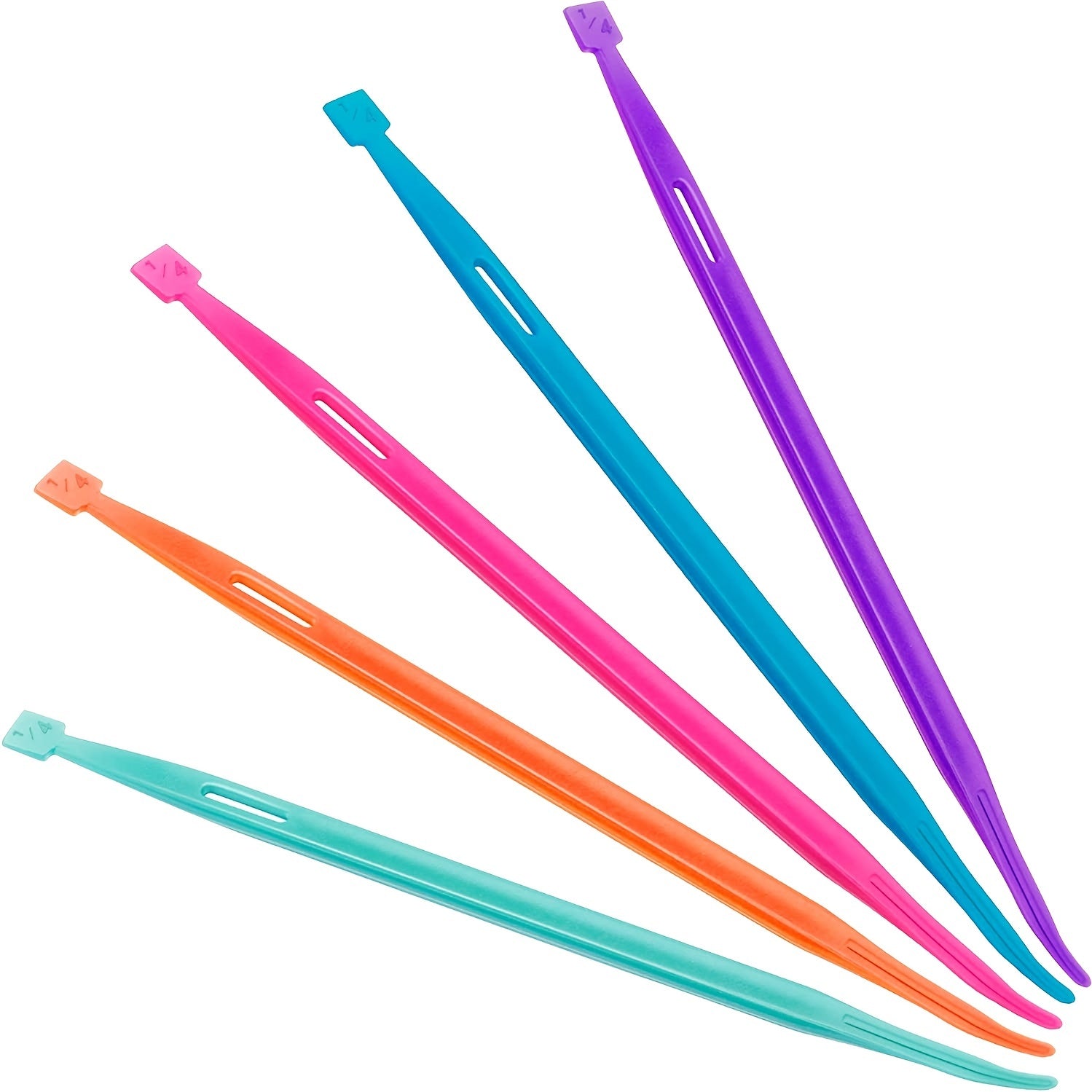 5pcs Purple Triangle Sewing Press Seam Tool Multifunctional