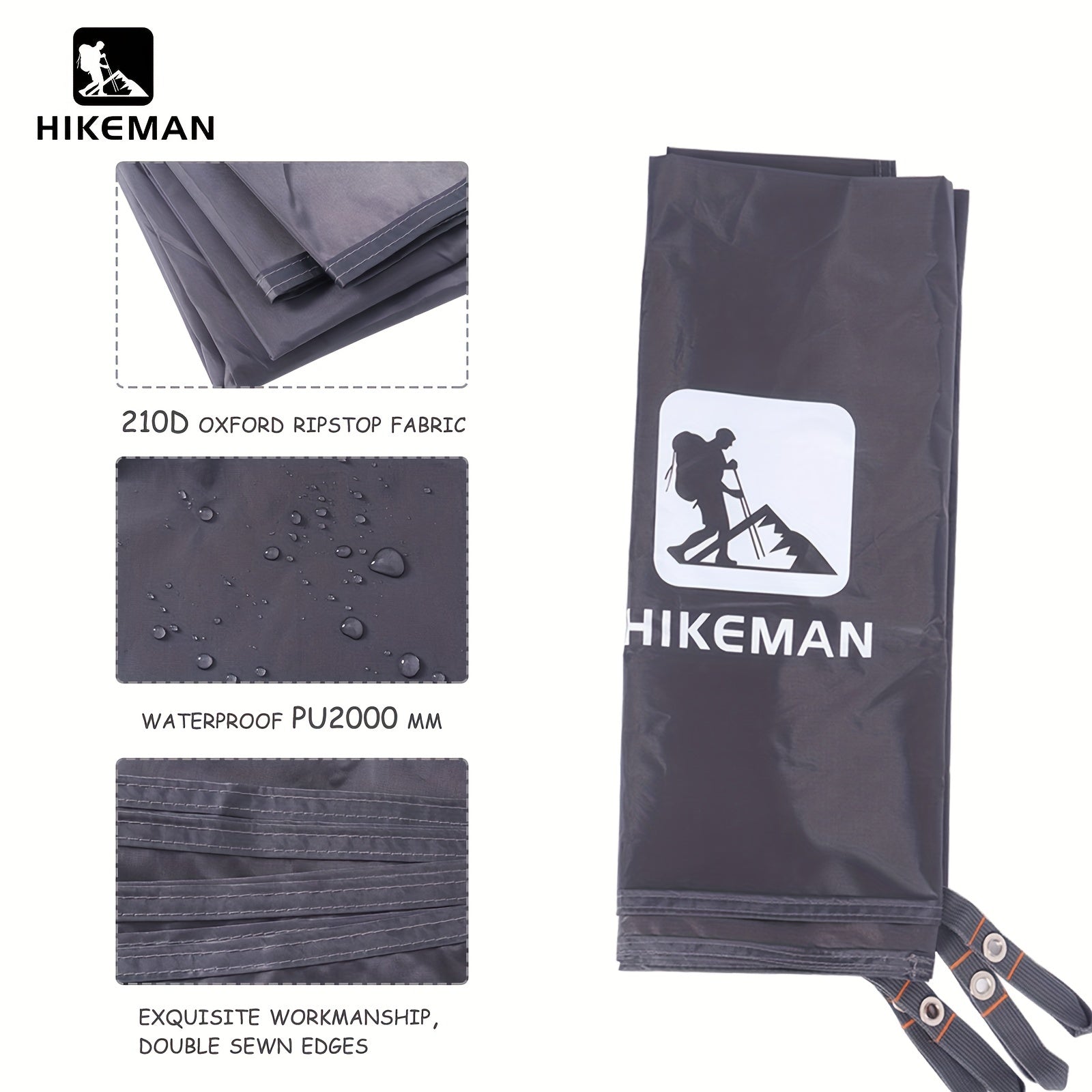 Waterproof Camping Tarp Ground Sheet - Multipurpose for Picnics, Hiking