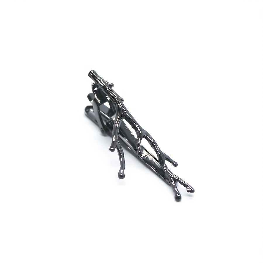 Tree Branch Shaped Tie Clip Gift For Men