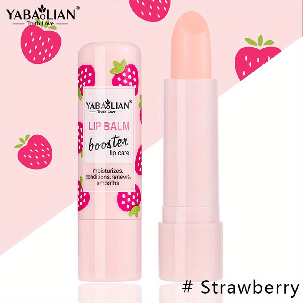 Fruit Flavored Moisturizing Lip Balm Hydrating & Soothing Long Lasting Effect