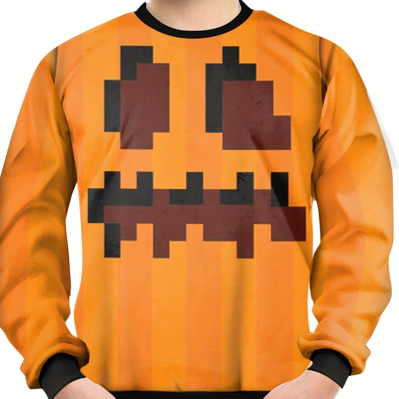 Youth Hot Monster Cartoon 3D Print Sweatshirt Kids Casual Pullover
