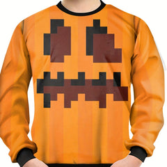 Youth Hot Monster Cartoon 3D Print Sweatshirt Kids Casual Pullover