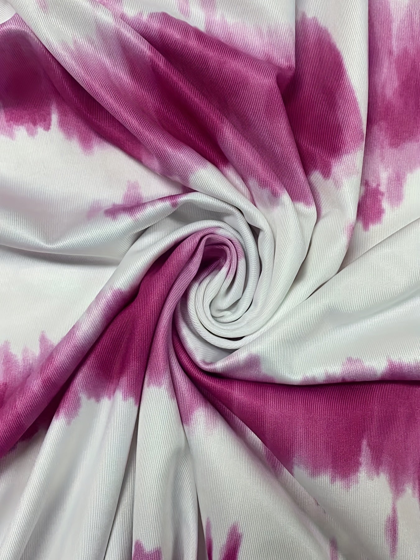 Tie Dye Butterfly Sleeve Maxi Dress