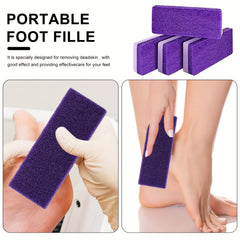 4pcs Foot Pumice Stone Callus Remover Scrubber