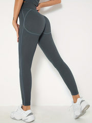 Women's High Waist Seamless Tights Leggings Stretchy Sports Yoga Pants