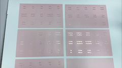 Golden Foil Bible Tabs For Women and Study