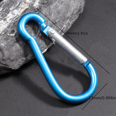 10pcs Spring Buckle for Hammocks Camping Fishing Hiking
