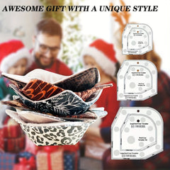 Quilting Rulers & Templates Set for Bowl Cozy DIY Crafts