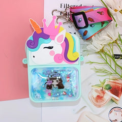 Kids Silicone Coin Purse Pony Crossbody Bag
