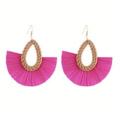 Boho Tassel Earrings for Summer Beach