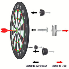 Dartboard Mounting Bracket Kit Wall Hanger Set