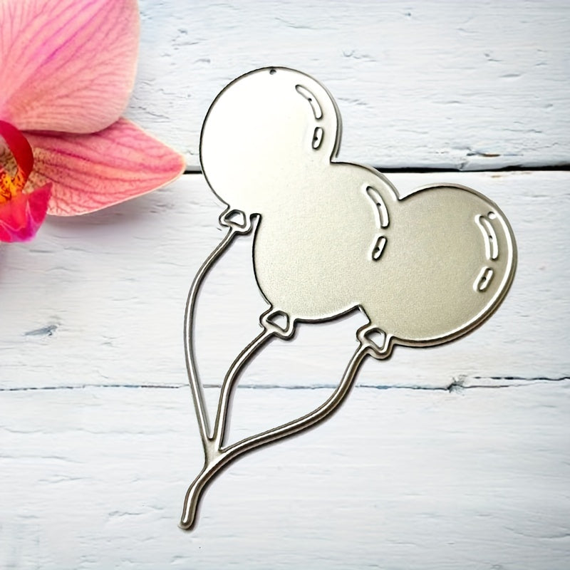 Heart Balloon Metal Cutting Dies Stencil for Scrapbook Embossing Craft DIY Album