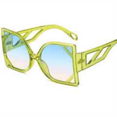 Men's Polarized Cat Eye Sunglasses Large Frame Glasses
