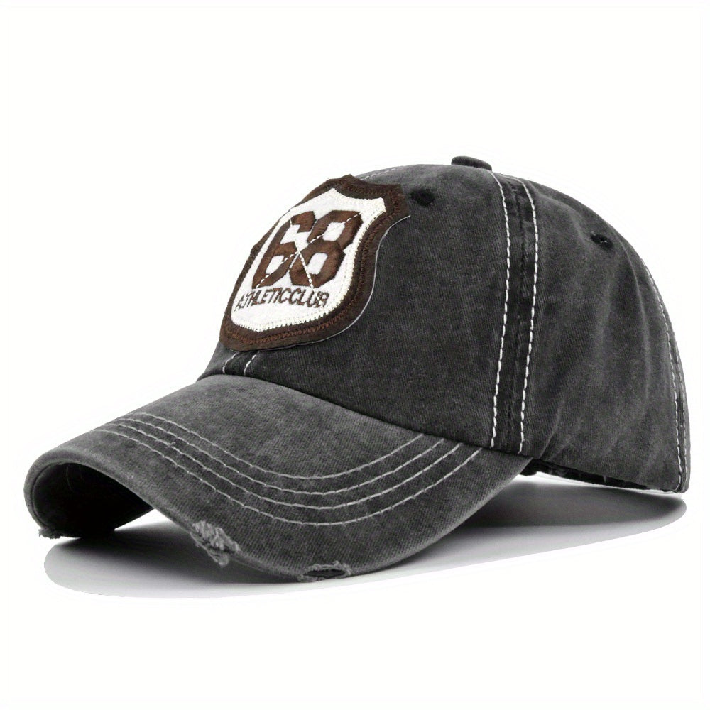 Letter Embroidered Baseball Cap Sun Protection Trucker Hat