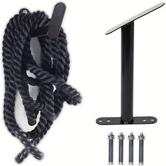 Heavy Duty Battle Rope Wall Hook for Rope Storage