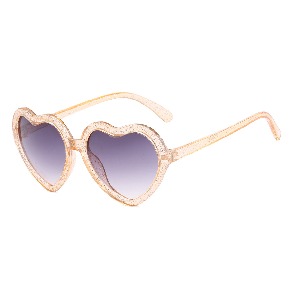Girls Heart Shaped Sunglasses UV Protection Decorative Accessories