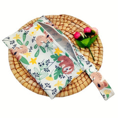2pcs Tree Zircon Print Diaper Bag Washable Cloth Diaper Bag
