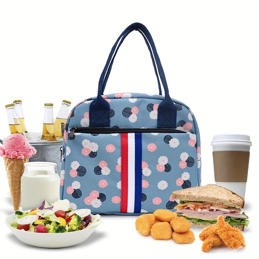 Modern Insulated Lunch Bag Portable for Office School Picnic Beach