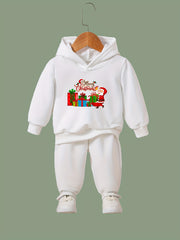 2pcs Girls Hoodies Jogger Pants Set For Sports Spring Fall Christmas Gift Boys