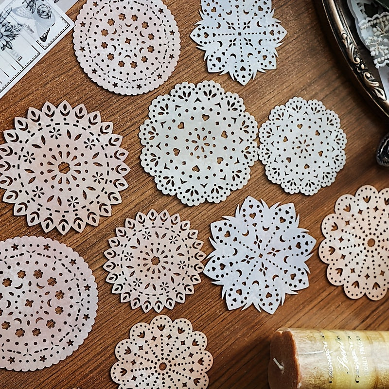 10 Antique Lace Fresh & Lovely Paper Material Pack