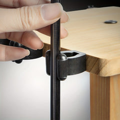 4pcs Fishing Rod Holders with Rack Clips