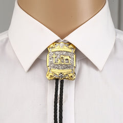 Youth Casual Metal Necktie Necklace Electroplating Tie