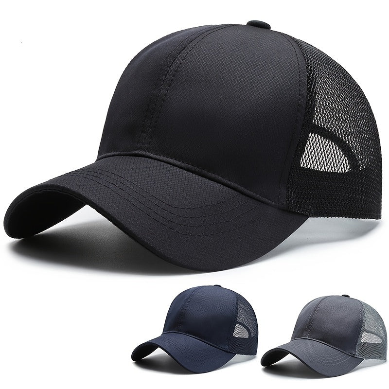 Retro Trucker Cap Mesh Baseball Cap Sunshade Hat