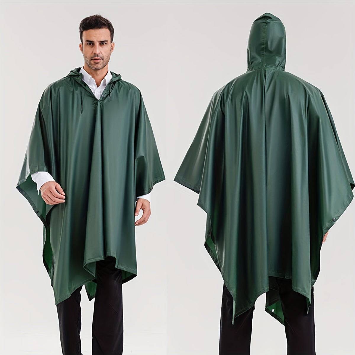 Multifunctional Poncho 3-in-1 Raincoat for Outdoor Travel