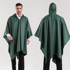 Multifunctional Poncho 3-in-1 Raincoat for Outdoor Travel
