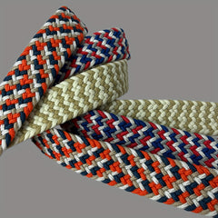 Elastic Belt Canvas Woven Twist Wax Rope for Girls & Youth
