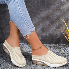 Mesh Breathable Non slip Air Cushion Slip On Shoes Lightweight Comfortable