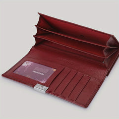 Women's Patent Leather Coin Purse with Card Slots
