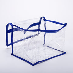 Clear PVC Quilt Storage Bag - Dustproof Bedding Organizer