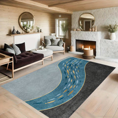 Soft Faux Sheepskin Floor Mat Cashmere Carpet Anti Slip Washable Large