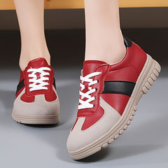 Women's Soft Sole Anti-slip Casual Board Shoes Low Flat Walking Shoes