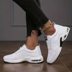 Women's Air Cushion Sports Shoes Breathable Low Top Sneakers