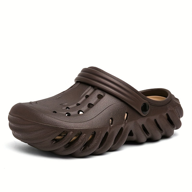 Men's Breathable Outdoor Slip On Clog Sandals - Casual Walking Shoes