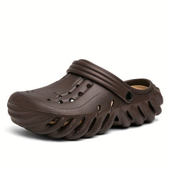 Men's Breathable Outdoor Slip On Clog Sandals - Casual Walking Shoes