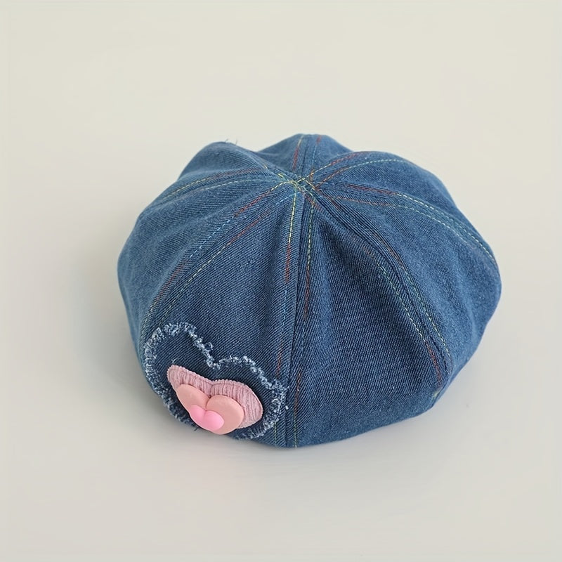 Kids Love Cowboy Beret Pumpkin Hat