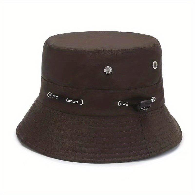Men's Bucket Hat Sun Protection Adjustable Fisherman Hat