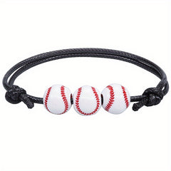 Women's Sports Charm Bracelets - Adjustable Bracelets for Birthday Party