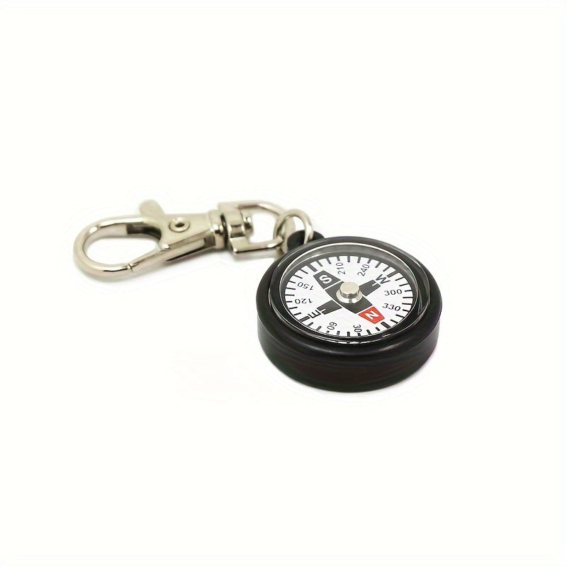 Portable Compass Keychain for Hiking Backpacking
