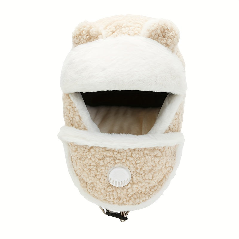 Winter Warm Hat Plus Velvet Ear Protection for Cycling