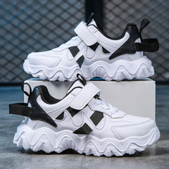 Boy's Chunky Non Slip Shoes Comfy Soft Sole Sneakers For Kids