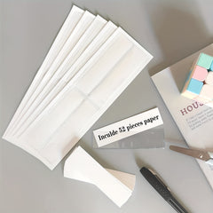 32pc Adhesive Label Holder for Shelves, Mailboxes, Kitchens - 10.92x3.05cm