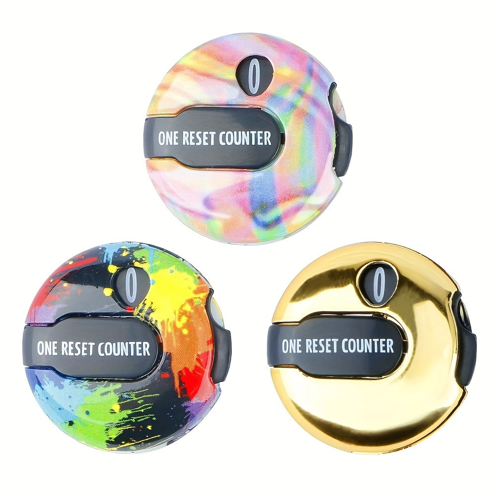 3pcs Snap Button Jewelry Pendant Fit Golf Score Counter