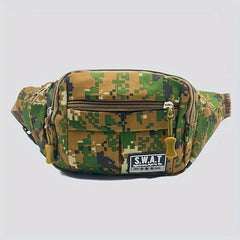 Camouflage Waist Bag Functional Fanny Pack Outdoor Camping Hiking