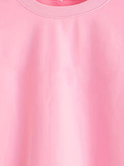 Pink Ghost Print Sweatshirt for Women