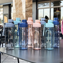 680ML Summer Student Plastic Sports Water Cup Portable Lightweight Drinking Cup