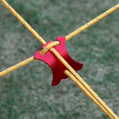 Aluminum Rope Fixing Buckles for Camping and Outdoor Adventures